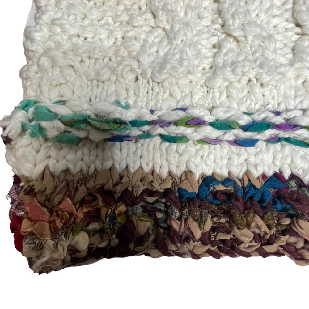 FINAL PRICE RARE FP x WeTheFree Care Sari Not Sari Organic Knit Sweater xs/s - Picture 16 of 16